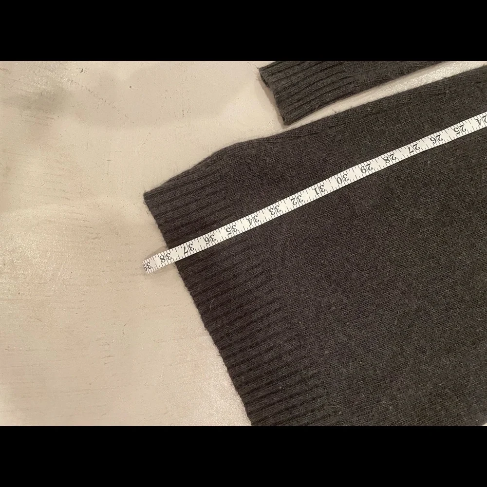 BCBG Merino Wool Cashmere Blend Turtleneck Sweater Dress - Picture 4 of 7